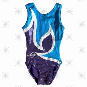 Gymnastics Leotard, Girls Size XS, Obersee
